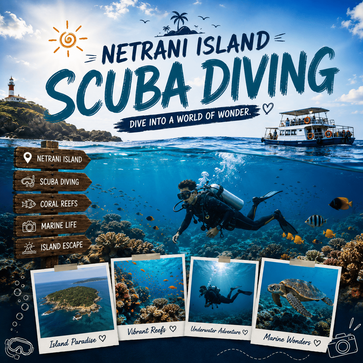 NETRANI ISLAND SCUBA DIVING