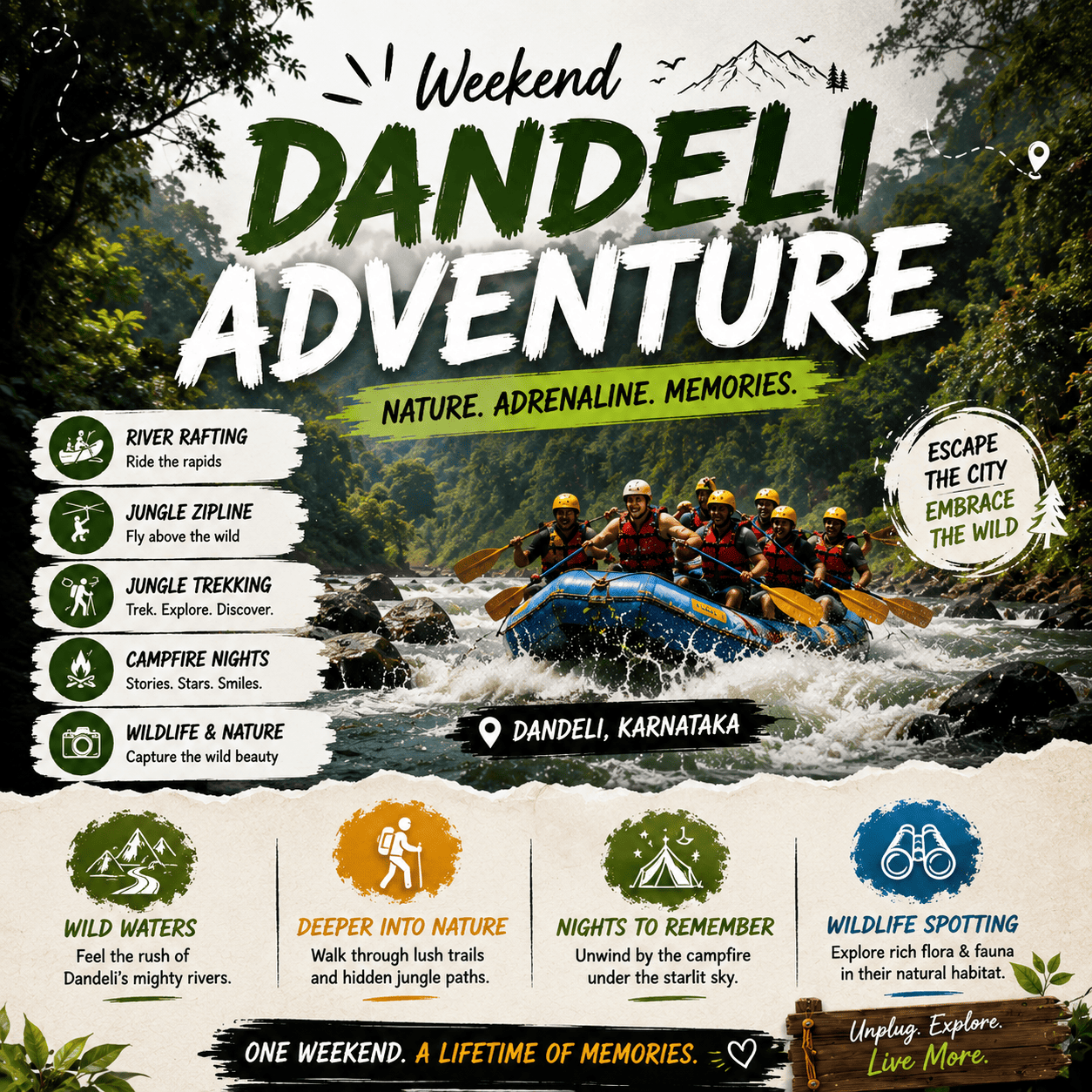 DANDELI ADVENTURE WEEKEND